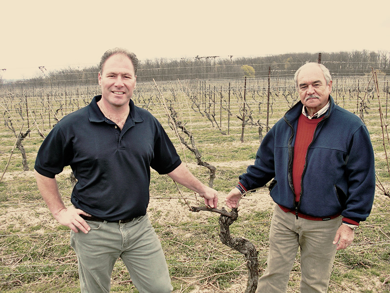 winemaker Brian Schmidt and viticulturist Roman Prydatkewycz
