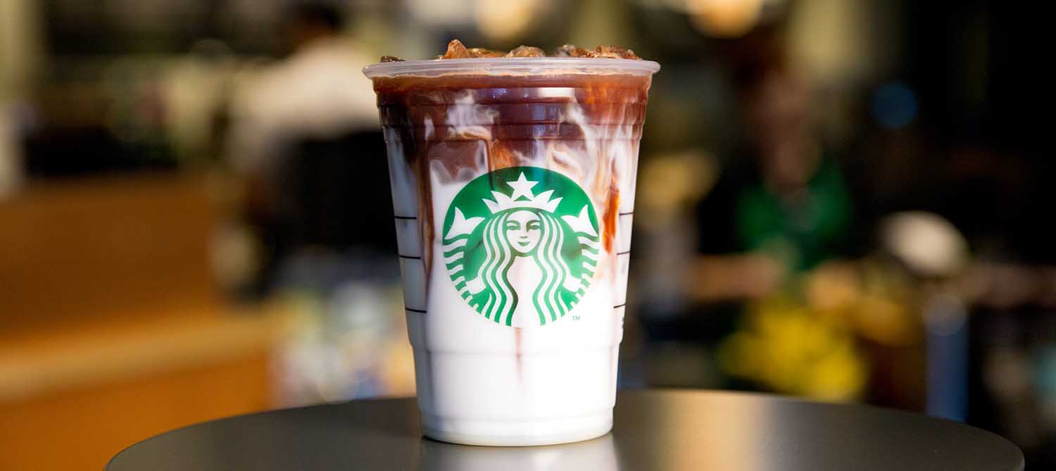 Starbucks Iced Coconut Milk Mocha