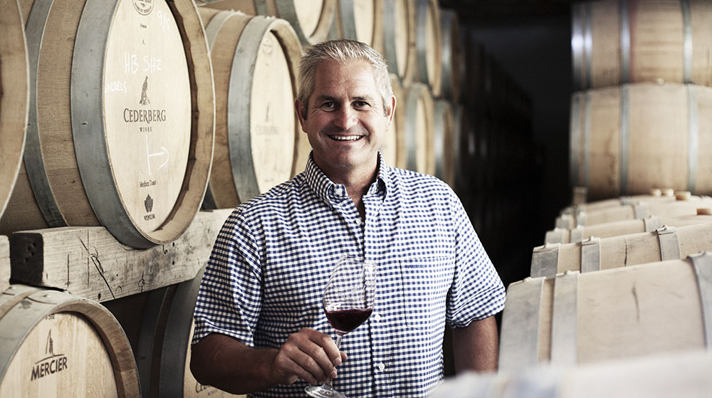 South Africa's white wine producer Cederberg Winemaker David Nieuwoudt