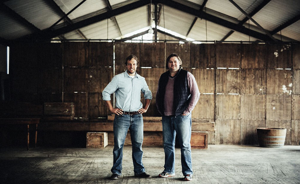 South Africa's white wine producer Raats Family Wines Gavin and Bruwer