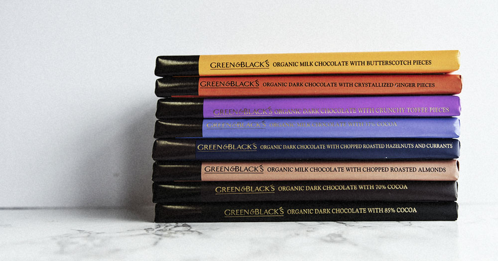 Green & Black's Organic chocolate bars