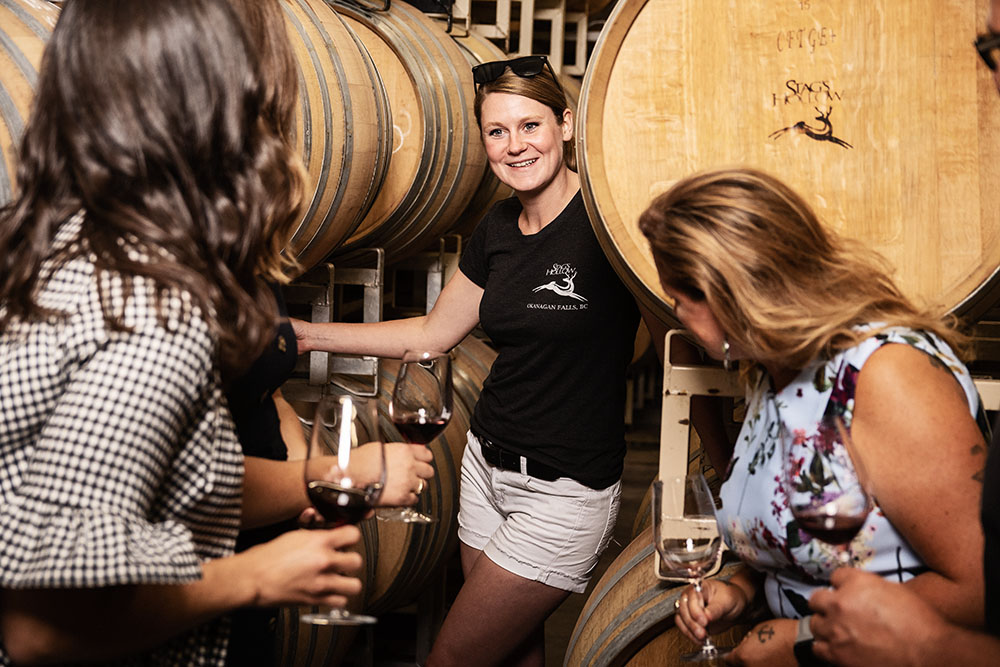 Stags Hollow Winery winemaker, Keira Lefrance