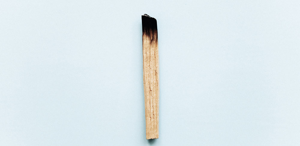 Incense in cocktails - Wooden stick Palo Santo