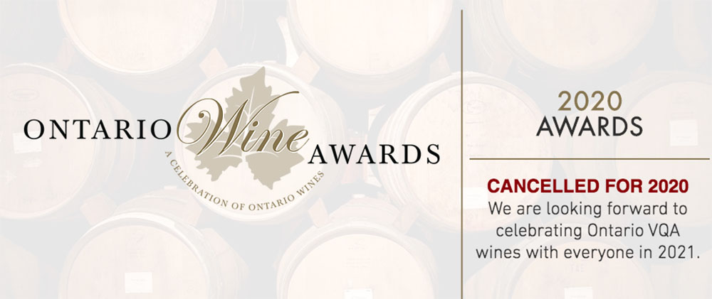 2020 Ontario Wine Awards Cancelled