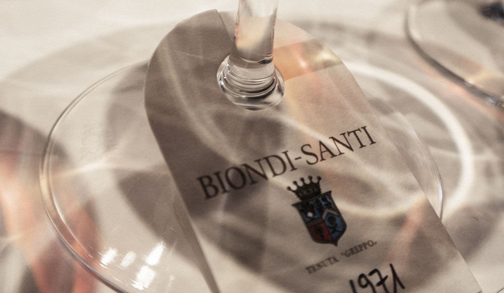 Biondi-Santi vertical tasting Brunello