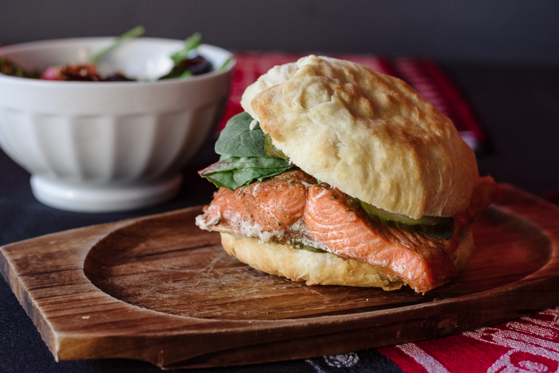 Smoked Salmon Burger Recipe